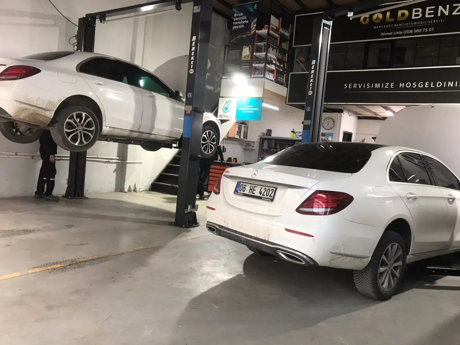 Periyodik Bakım için GoldBenz Ankara servis görseli