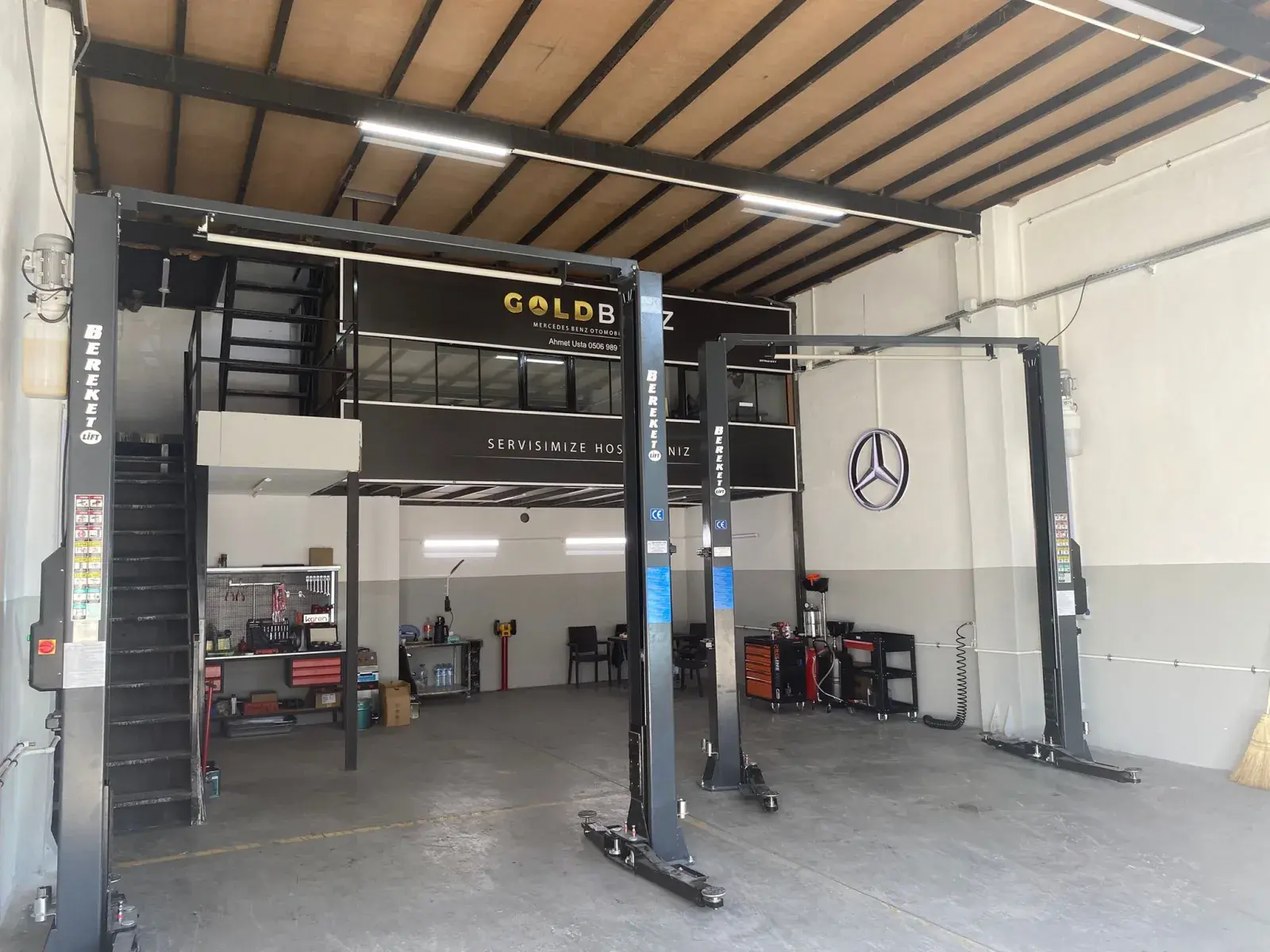 GoldBenz Ankara atölye içi